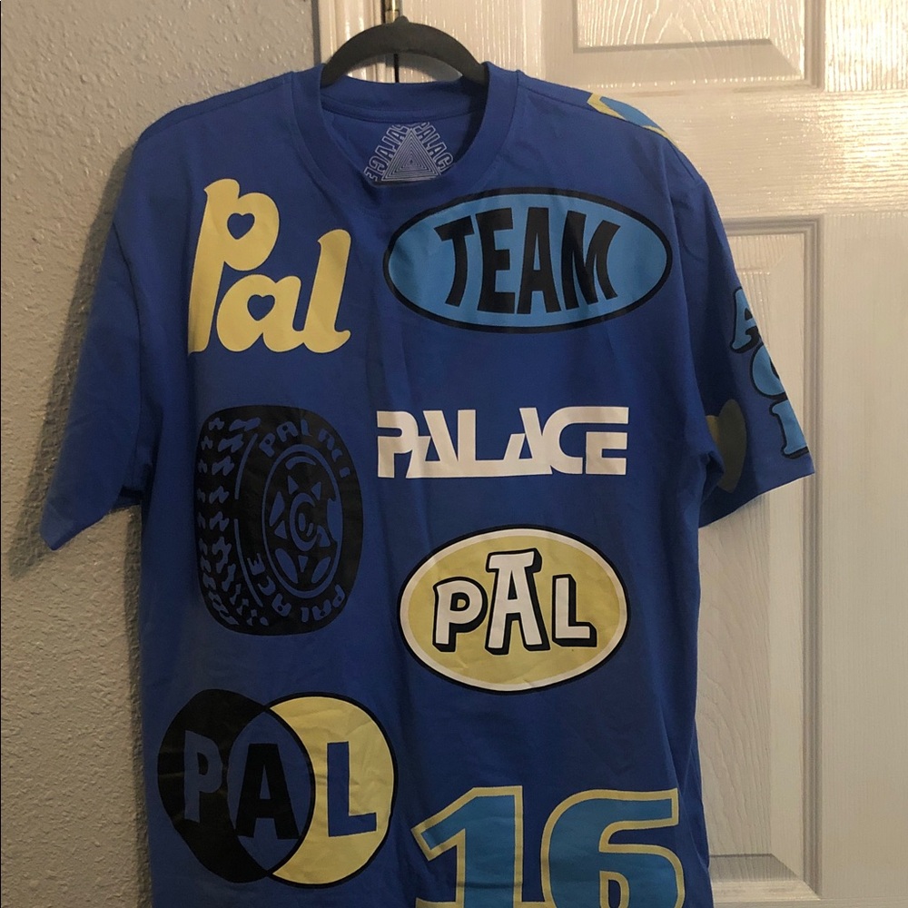 PALACE skateboarding Blue XL T-Shirt